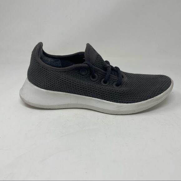 ALLBIRDS Tree Runner Charcoal Gray Sneakers Size 8 - Picture 1 of 10
